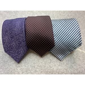 Preppy Dark Academia Italian Silk Tie Bundle Banana Republic Jos A Bank